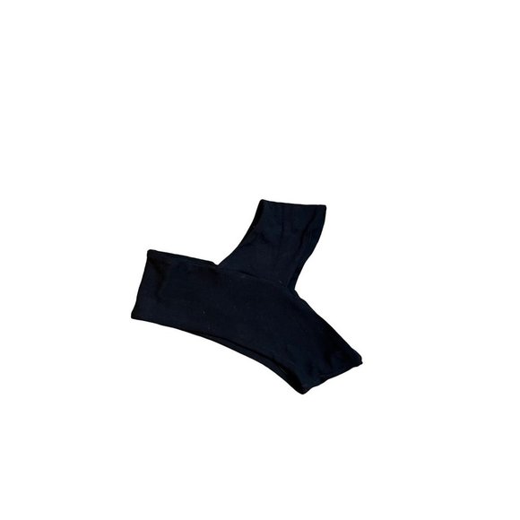 Miaou Shirt Womens XS Elvis Top Black One Shoulder Cropped Tank Party Evening - Picture 4 of 5